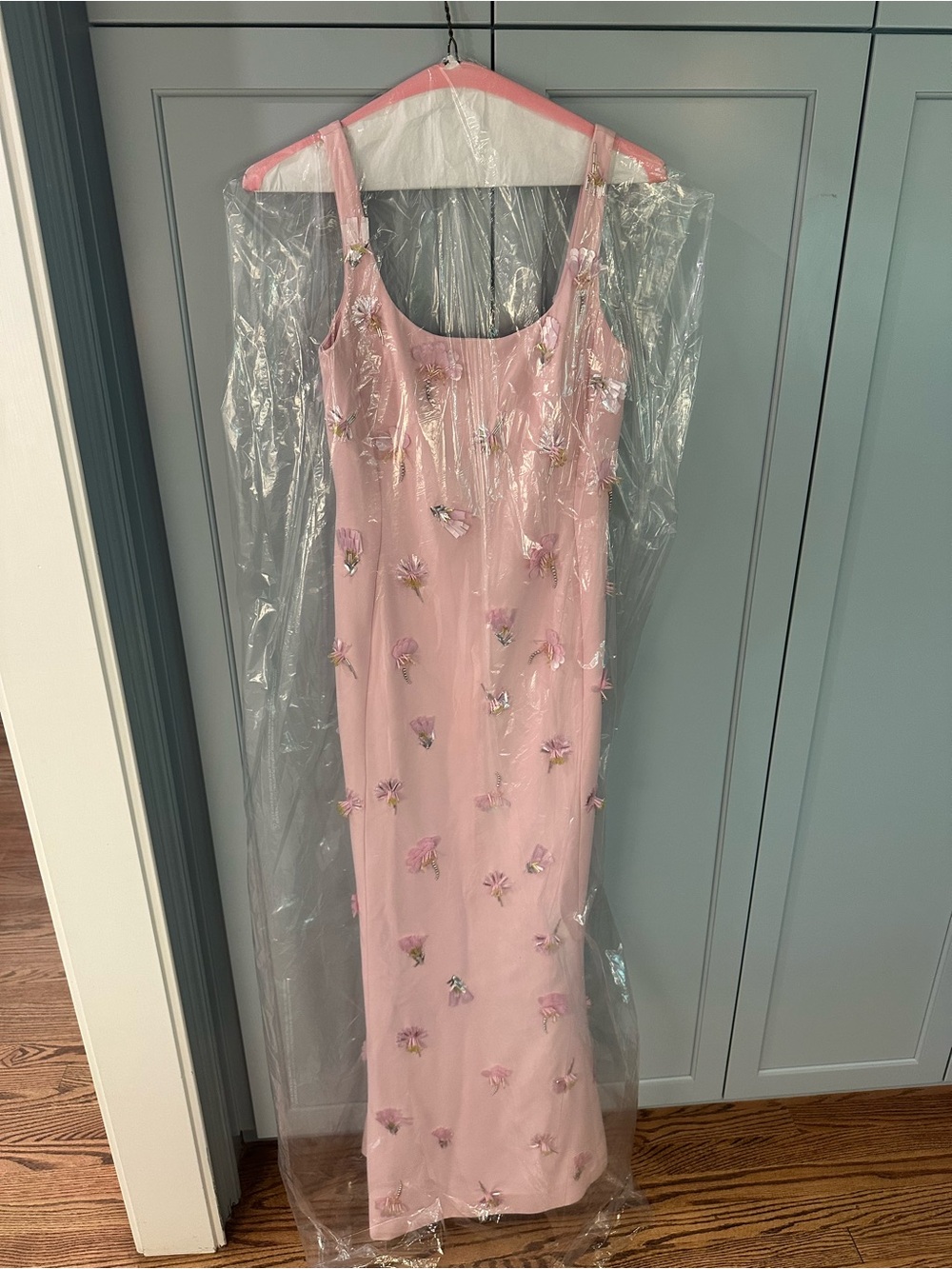 SIMKHAI Briella Embellished Crepe Gown - Picture 6 of 8